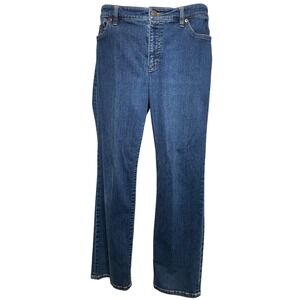 Elegant Indigo Straight Leg Jeans